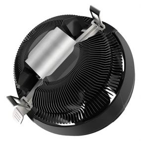 img 2 attached to 🌬️ ALSEYE RGB CPU Cooler, Hydraulic Bearing CPU Cooling Fan for Intel AMD, Socket-Compatible