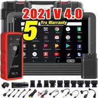 🚀 2021 v 4.0 launch x431 v pro - bi-directional scanner with full systems diagnostic, 31+ reset functions, key programming, variant coding, autoauth for fca sgw, and 2 years update. also includes el-50448 tpms tool. logo