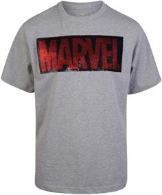 img 4 attached to 🦸 Marvel Avengers Graphic T-Shirts: Captain America & Spider-Man for Boys