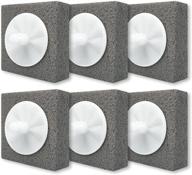 6 count wand heads: compatible with clorox & pumice stone refills, effortlessly remove stubborn stains logo