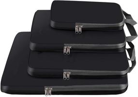 img 4 attached to ✈️ Ultimate Compression Packing Organizers for Efficient Travel