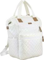 bodhi quilted handles backpack trolley backpacks and casual daypacks logo