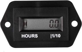 img 4 attached to 🕰️ Runleader RL-HM008 DC 4.5-90V Hour Meter with LCD Display: Ideal for Boats, Tractors, Generators, Engines, Mowers, Forklights, Paramotors, and More!