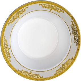 img 4 attached to Count Tableware Heavyweight Traditional Disposable
