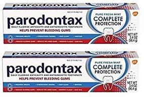 img 4 attached to 🦷 Parodontax Pure Fresh Mint Toothpaste for Bleeding Gums - Complete Protection, 3.4 Ounce (Pack of 2)