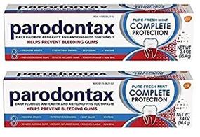 img 1 attached to 🦷 Parodontax Pure Fresh Mint Toothpaste for Bleeding Gums - Complete Protection, 3.4 Ounce (Pack of 2)