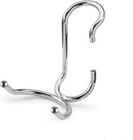 img 3 attached to 🔩 5-Pack Chrome Shelf Pole Hooks: Ultimate Storage Organization for Garage Shelving. Perfect for Metal or Wire Shelves and Racks. Heavy Duty, Easy Installation - The Best Solution!