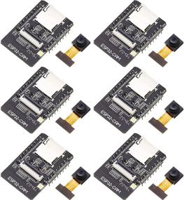 img 4 attached to 6-позиционный комплект: разработочная плата ESP32 CAM с модулями 2.4 ГГц WiFi, BT/BLE и камерой OV2640