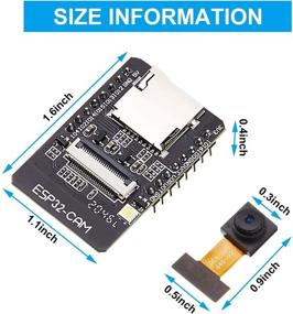 img 2 attached to 6-позиционный комплект: разработочная плата ESP32 CAM с модулями 2.4 ГГц WiFi, BT/BLE и камерой OV2640