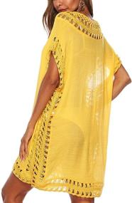 img 3 attached to Adisputent Swimsuit Crochet Chiffon Coverups Women's Clothing and Swimsuits & Cover Ups