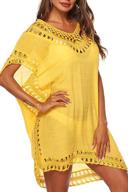 adisputent swimsuit crochet chiffon coverups women's clothing and swimsuits & cover ups logo