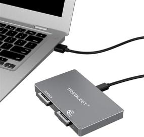 img 4 attached to High-speed Dual-Slot CFexpress Type B and XQD Card Reader: 💨 Thunderbolt 3 & USB 3.2 Gen 2 Compatible for Windows/Mac OS
