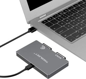 img 3 attached to High-speed Dual-Slot CFexpress Type B and XQD Card Reader: 💨 Thunderbolt 3 & USB 3.2 Gen 2 Compatible for Windows/Mac OS