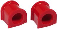 🔴 enhanced performance: prothane 8-1123 red 22mm front sway bar bushing kit logo