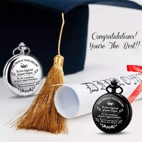 img 2 attached to 🎓 Personalized SIBOSUN Graduation Gift: Engraved Classmate Appreciation for Him