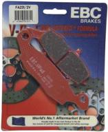 тормозные колодки ebc brakes fa231/2v полусинтерованные для дискового тормоза, черные, универсальное подходящ на русский. логотип