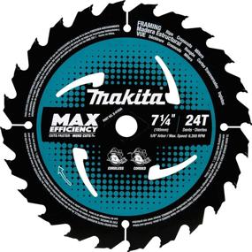 img 4 attached to 🔪 Makita B-61656: Enhance Efficiency with 7-1/4" 24T Carbide-Tipped Circular Saw Blade for Framing