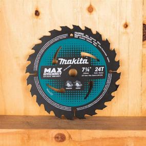 img 2 attached to 🔪 Makita B-61656: Enhance Efficiency with 7-1/4" 24T Carbide-Tipped Circular Saw Blade for Framing