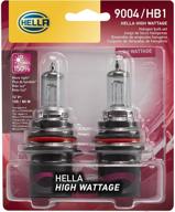 лампы hella 9004 100/80wtb twin blister high wattage - улучшенная видимость, долговечная производительность - 2 шт., 12 в включены логотип