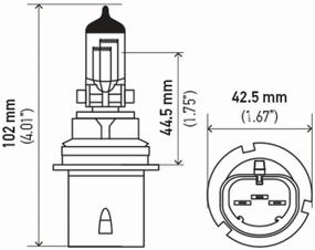 img 2 attached to Лампы Hella 9004 100/80WTB Twin Blister High Wattage - улучшенная видимость, долговечная производительность - 2 шт., 12 В включены