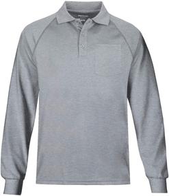 img 4 attached to Ultimate Comfort: MOHEEN Moisture Performance XL Grey Men's Clothing for Shirts - Stay Dry All Day