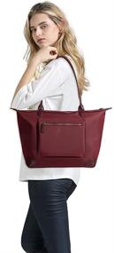 img 3 attached to 👜 Waterproof Women's Shoulder Handbags & Wallets by Doris Jacky in Shoulder Bags