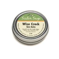 🌿 wisecrack skin balm: pure organic shea butter-infused hand balm (2 oz) for ultimate nourishment logo