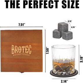 img 2 attached to 🥃 Premium Whiskey Stones Gift Set: Enhance Your Drinking Experience with High-Quality Accessories