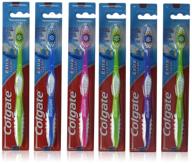 pack of 6 colgate 🪥 extra clean toothbrushes, full head, firm #40 logo