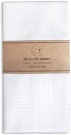 selected hanky cotton handkerchief pieces logo