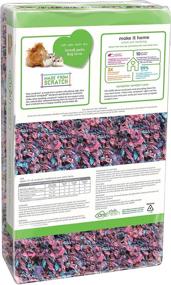 img 3 attached to 🐹 carefresh Confetti Natural Paper Small Pet Bedding: 99% Dust-Free & Odor Control - 23 L