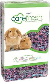 img 4 attached to 🐹 carefresh Confetti Natural Paper Small Pet Bedding: 99% Dust-Free & Odor Control - 23 L