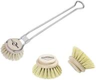 🧽 efficient cleaning with kuchenprofi classic dishwashing brush and 2-pack replacement refill logo