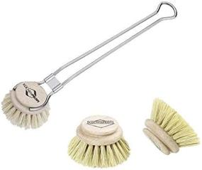 img 4 attached to 🧽 Efficient Cleaning with Kuchenprofi Classic Dishwashing Brush and 2-Pack Replacement Refill