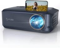 🎥 fujsu video projector - native 1080p full hd home theater & business projector for presentations, movies, and gaming - laptop, smartphone, hdmi, fire tv stick compatible logo