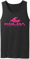 👕 men's koloa classic wave top in black, size 2xl - best shirts for men's clothing logo