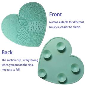 img 2 attached to Cleaning Mat，Makeup Cosmetic Portable Scrubber