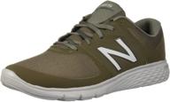 men's athletic shoes in white ma365v1 walking by new balance logo