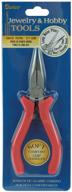 5-inch long nose pliers for jewelry hobbyists - darice mini tool logo