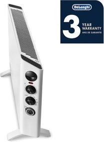img 3 attached to 🔥 Efficiently Heat Your Space with the De'Longhi HSX3315FTS Digital 1500W Convection Panel Heater – Dual Fan, Slim Style – 16 lbs, White