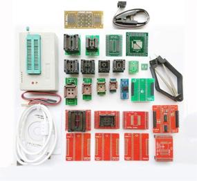 img 4 attached to 🔌 Набор программатора микросхем SETCTOP TL866II Plus USB + 27 адаптеров, клип SOP8, 1.8V NAND NOR Flash, 24 93 25 MCU BIOS, EPROM AVR EEPROM.