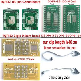 img 1 attached to 🔌 Набор программатора микросхем SETCTOP TL866II Plus USB + 27 адаптеров, клип SOP8, 1.8V NAND NOR Flash, 24 93 25 MCU BIOS, EPROM AVR EEPROM.