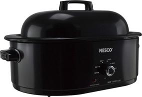 img 3 attached to NESCO MWR18 13 Roaster Quarts Black