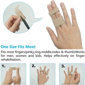 img 2 attached to ORANDESIGNE Finger Splints Trigger Fingers