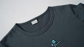 img 2 attached to MyFav Cotton Sleepwear Summer Skateboard Boys' Clothing : Sleepwear & Robes