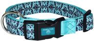 hamilton adjustable collar patterned overlay logo