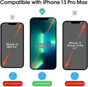 img 2 attached to 📱 Защитное стекло amFilm OneTouch 2 Pack для iPhone 13 Pro Max (6,7") — Простая установка и совместимость с чехлами.