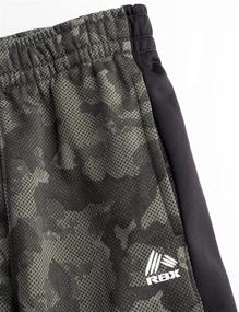 img 3 attached to 🏃 Get Your Little Boy Moving with RBX Active Tricot Jogger Sweatpants - 2 Pack (Sizes 2T-7)