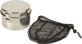 img 2 attached to 🍳 Versatile and Durable: Coleman Stainless Steel Mess Kit for Outdoor Cooking