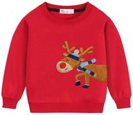 🎅 elf ugly christmas pullover: festive boys' clothing for the holiday season logo